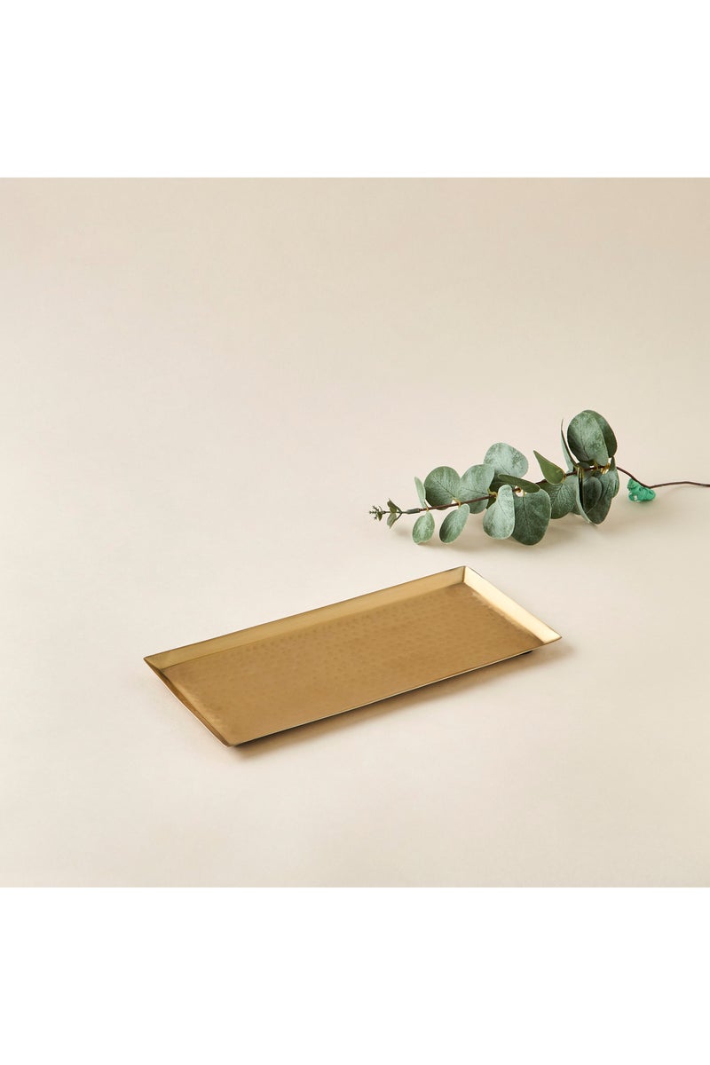 LIFESTYLE صينية معدنية مطروقة - Image 2